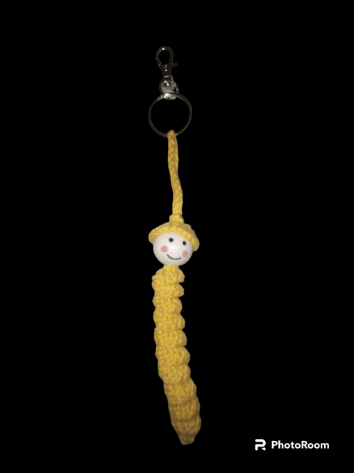 Porte-clés jaune