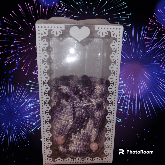 Bourse:porte-monnaie violet clair/violet parme/violet foncé